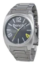 Bench Men's Black Dial Silver Alloy Bracelet Watch Image 1