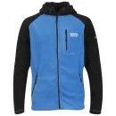 55 Soul Men's Zion Zip Through Fleece Sweatshirt - Royal/Black - S - Royal/Black Image 1