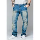 Ringspun Men's Universe Jeans - Light Wash - 28R - Light Wash Image 1
