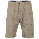 Tokyo Laundry Men's Martinez Cropped Hem Shorts - Laundered Stone - S - Laundered Stone Image 1