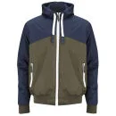 55 Soul Men's Angelo Jacket - Racing Green/Navy - S - Racing Green/Navy Image 1