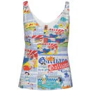 John Galliano Women's Cartoon Top - White - 12 - White Image 1
