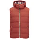 Soul Star Men's Solly Gilet - Rust - S - Brown Image 1