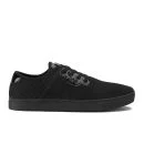 Beck & Hersey Men's Sargas Diamond Quilt OX Trainers - Black/Black - UK 7 - Black Image 1