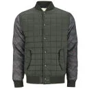 Brave Soul Men's Cleveland Jacket - Khaki/Navy Camo - S - Khaki/Navy Camo Image 1