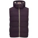 Soul Star Men's Solly Gilet - Burgundy - S - Burgundy Image 1