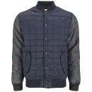Brave Soul Men's Cleveland Jacket - Dark Navy/Khaki Camo - S - Dark Navy/Khaki Camo Image 1
