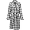 Glamorous Women's Lightweight Checked Coat - Multi - UK 8 - Multi Image 1