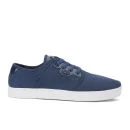 Beck & Hersey Men's Sargas Diamond Quilt OX Trainers - Navy - UK 7 - Blue Image 1