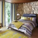 Scion Lace Stripe Duvet Cover - Grey - Double - Grey Image 1