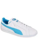 Puma Men's Match Solid FS Trainers - White/Blue - 6 - White/Blue Image 1
