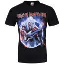 Iron Maiden Men's Guitar Flames T-Shirt - Black - S - Black Image 1