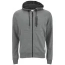 Boxfresh Men's Haben Zip Sweatshirt - Grey Marl - S - Grey Image 1