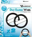 Nintendo Wii-U: Duo Racing Wheel - Black Image 1