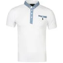 Soul Star Men's Whitehall Polo-Shirt - White - S Image 1