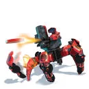 Combat Creatures Attacknid RC Toy Image 1