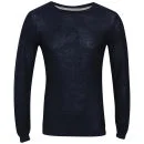 Jack & Jones Men's Bright O-Neck Knit - Dress Blue - S - Blue Image 1