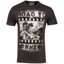 Ringspun Men's Dead End Photo Print T-Shirt - Black - S - Black Image 1