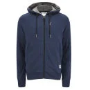 Boxfresh Men's Haben Zip Sweatshirt - Navy Marl - S - Blue Image 1