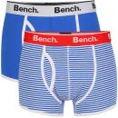 Bench Men's 2-Pack Boxers - Blue - S - Blue Image 1