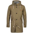 Urban Stone Men's Bunker Wax Cotton Parka Jacket - Chino - S - Chino Image 1