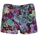 AX Paris Women's Floral Rose Shorts - Multi - 8 - Multi Image 1