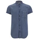 Jack & Jones Men's Leo Shirt - Dark Denim - S - Dark Denim Image 1