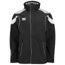 Canterbury Men's Full Zip Rain Jacket - Black/White - S - Black/White Image 1