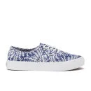 Vans Women's Authentic Slim Mixed Geo Trainers - Navy - 3 - Blue Image 1