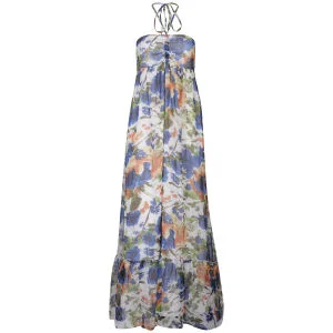 VILA Women's Jasmina Long Dress - Colour 2 - S Image 1