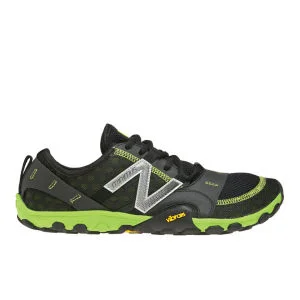 New Balance Men's MT10 V2 Minimus Trail Shoes - Grey/Green - 7 - Grey/Green Image 1