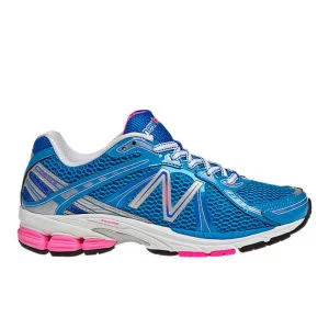 New Balance Women's W780BW3 Neutral Running Shoes - Blue/White - 3 - Blue/White Image 1