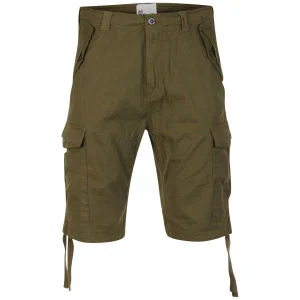 55 Soul Men's Conway Shorts - Khaki - 28 - Khaki Image 1