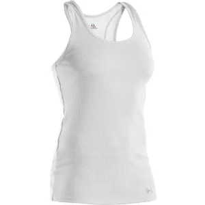 Under Armour Women's Victory Tank Top - White/Aluminium - XS - White/Alluminium Image 1