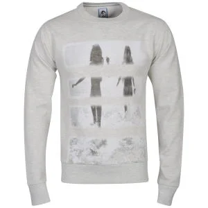 Carter Men's Beach Babes Crew Sweat - Grey Marl - S - Grey Marl Image 1