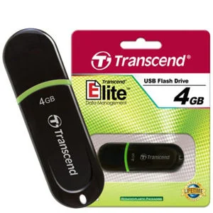 Transcend 4GB USB 2.0 Flash Drive Image 1