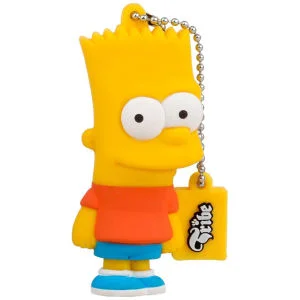 Tribe USB Flash Drive 8GB - Bart Simpson Figure Image 1