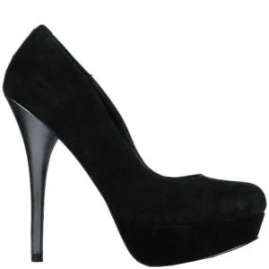 Diavolina Women's Ollie Shoes - Black Suede - 3 - Black Image 1