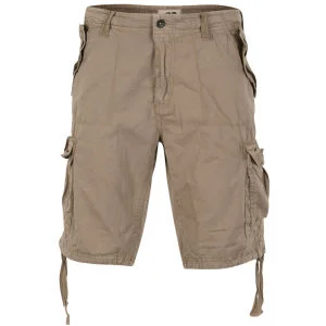 Ringspun Men's Iniesta Shorts - Stone - 28 - Stone Image 1