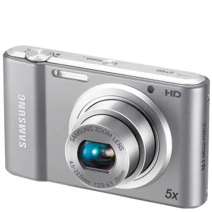 Samsung ST68 Digital Camera – Silver (16MP, 5x Optical, 2.7 Inch LCD) Image 1