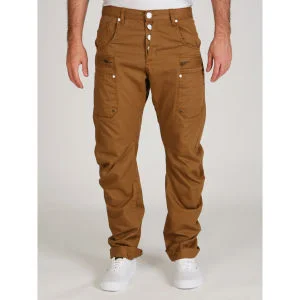 55 Soul Men's Generation Trousers - Tobacco - 30R - Tobacco Image 1