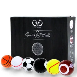Golf Genius Novelty Golf Balls Image 1