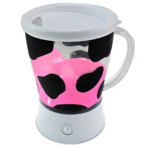 Milkshake Mixer - Grey/Pink Image 1