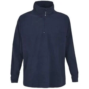 Trespass Men's Lap 1/2 Zip Fleece - Navy - S - Navy Image 1