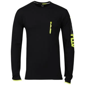 Nike Men's Athletic Department Long Sleeve T-Shirt - Black - S - Black Image 1