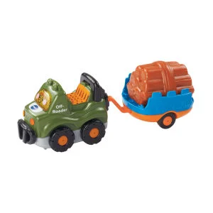 Vtech Toot-Toot Drivers Off-Roader and Trailer Image 1