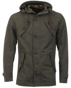 Fly53 Men's Burton Jacket - Olive - XL Image 1