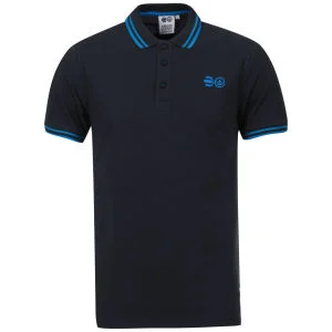 Crosshatch Men's Gladstone Polo Shirt - Ink - S - ink Image 1