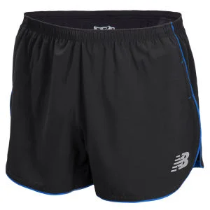 New Balance Men's NBX Boylston 3 Inch Split Running Shorts - Black - S - Black Image 1