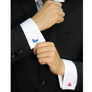 Tetris Cufflinks - 2 pack Image 1